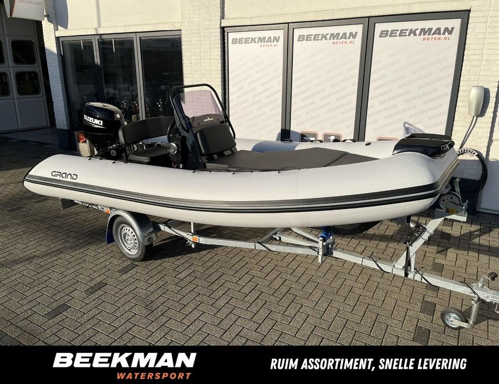 GRAND Silver Line 470 de Luxe met Suzuki 60 PK! Nieuw, Watersport en Boten, Nieuw, Benzine, Minder dan 70 pk, Overige merken