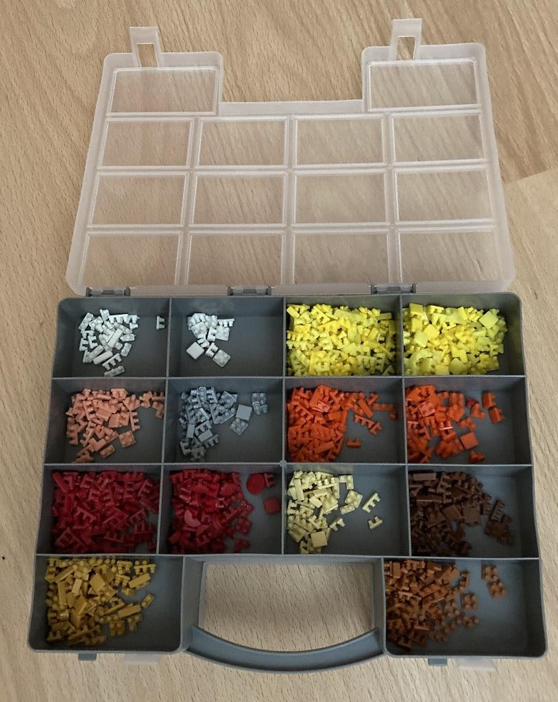 Losse Ministeck in nieuw gesorteerde opbergbox, Hobby en Vrije tijd, Ministeck, Ophalen of Verzenden, Zo goed als nieuw, Losse ministeck of Strip