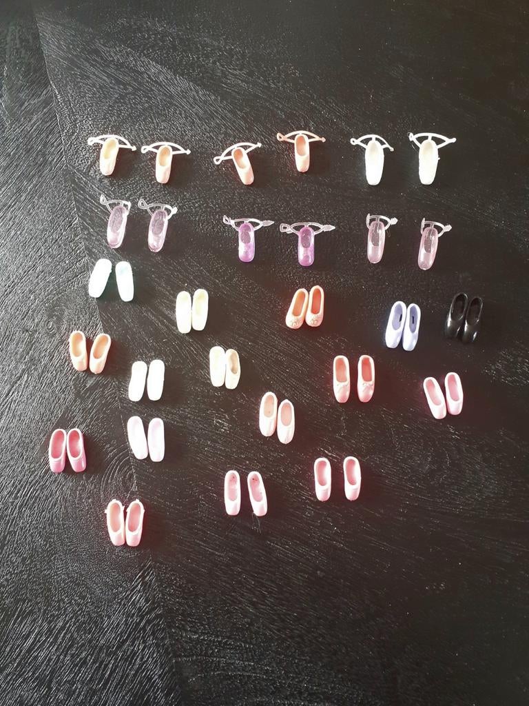 Barbie ballet schoenen jaren 80/90, Ophalen, Gebruikt