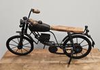 LEUK SCHAALMODEL -  ANTIEKE MOTORFIETS, Ophalen of Verzenden, Gebruikt, Motor