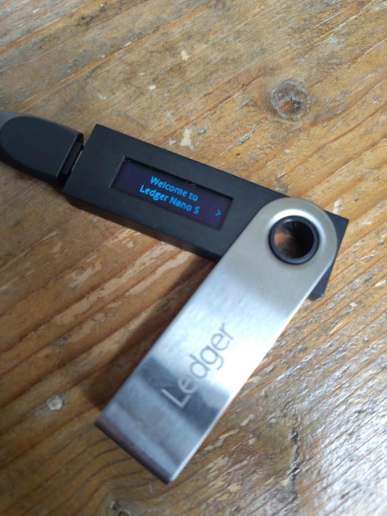 Ledger Nano S, Ophalen of Verzenden
