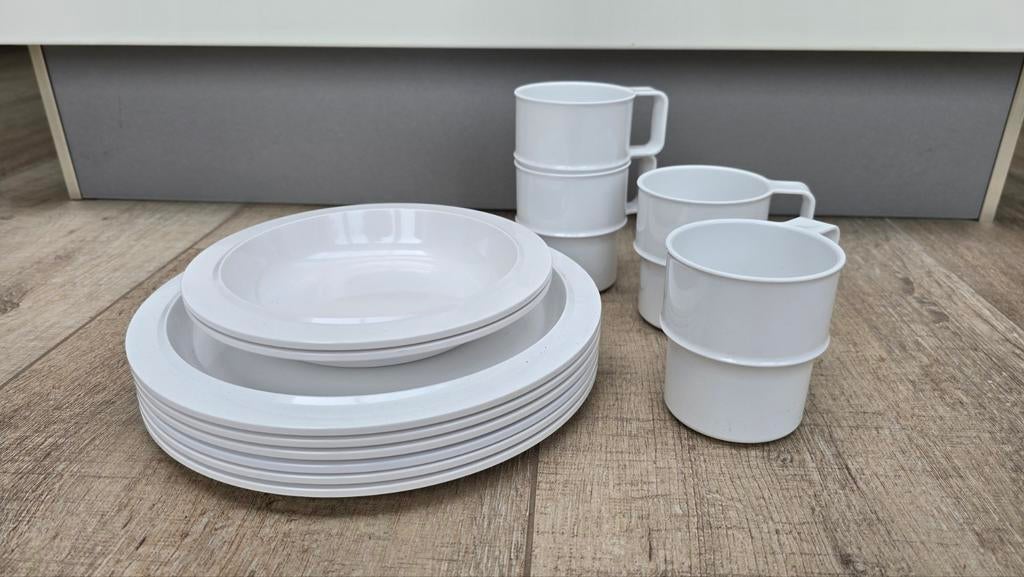 Mepal Rosti campingservies wit, Caravans en Kamperen, Kampeeraccessoires, Ophalen of Verzenden