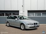 BMW E39 5-serie Touring 525i Youngtimer | Leer | Memory |, Auto's, BMW, Automaat, Achterwielaandrijving, Zwart, Traction-control