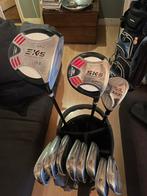 Zeer mooie uitgebreide Wilson ijzerset met Skymax houtjes, Ophalen of Verzenden, Zo goed als nieuw, Set