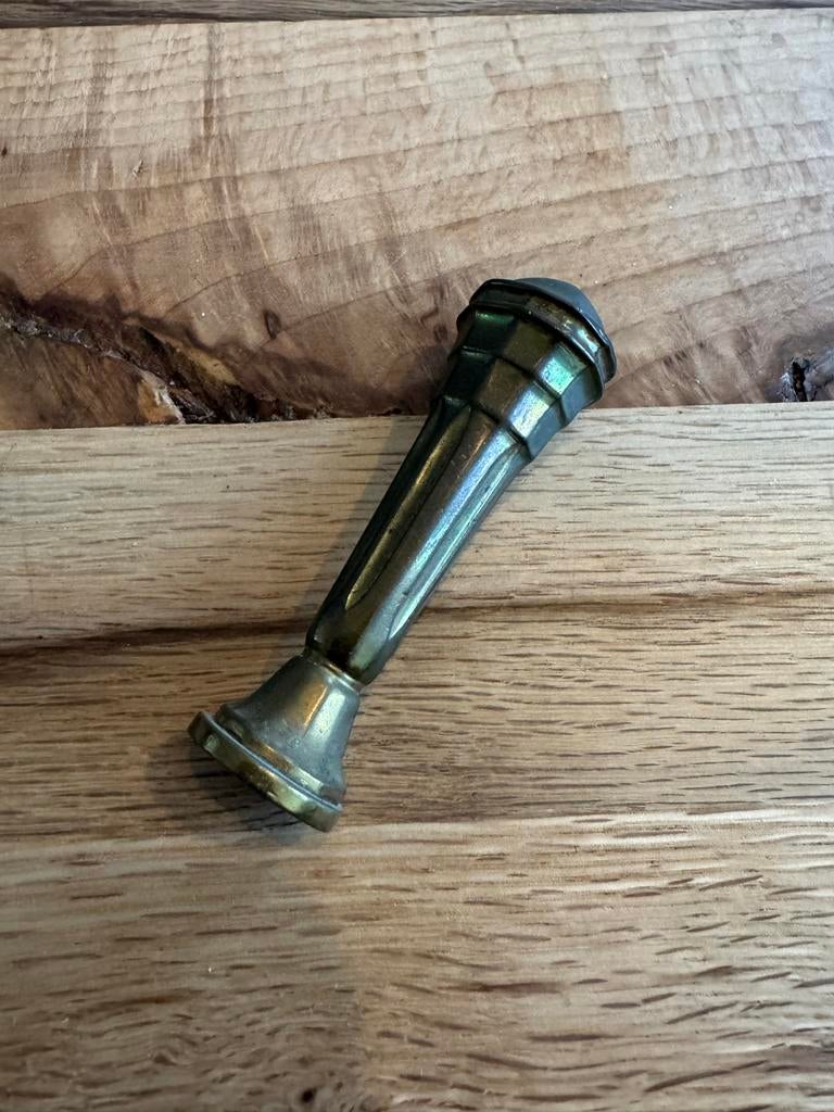 Antieke lakzegelstempel met initialen C.A., Antiek en Kunst, Ophalen of Verzenden