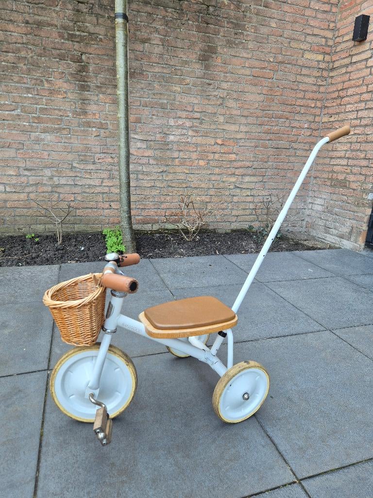 Banwood driewieler Te Koop!, Ophalen, Gebruikt, Banwood, Duwstang