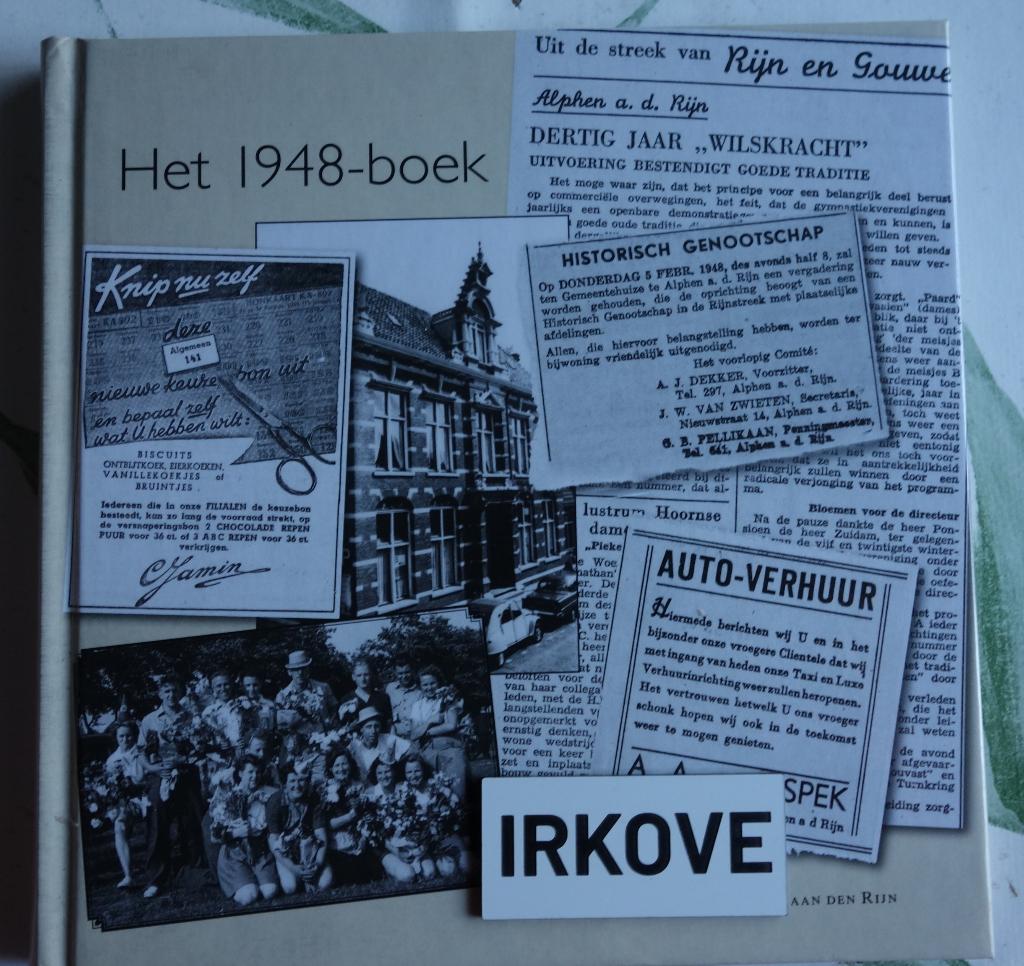 HET 1948 BOEK * Alphen aan den Rijn *, Verzenden, 20e eeuw of later, Nieuw, Historische Vereniging Alphen aan den Rijn