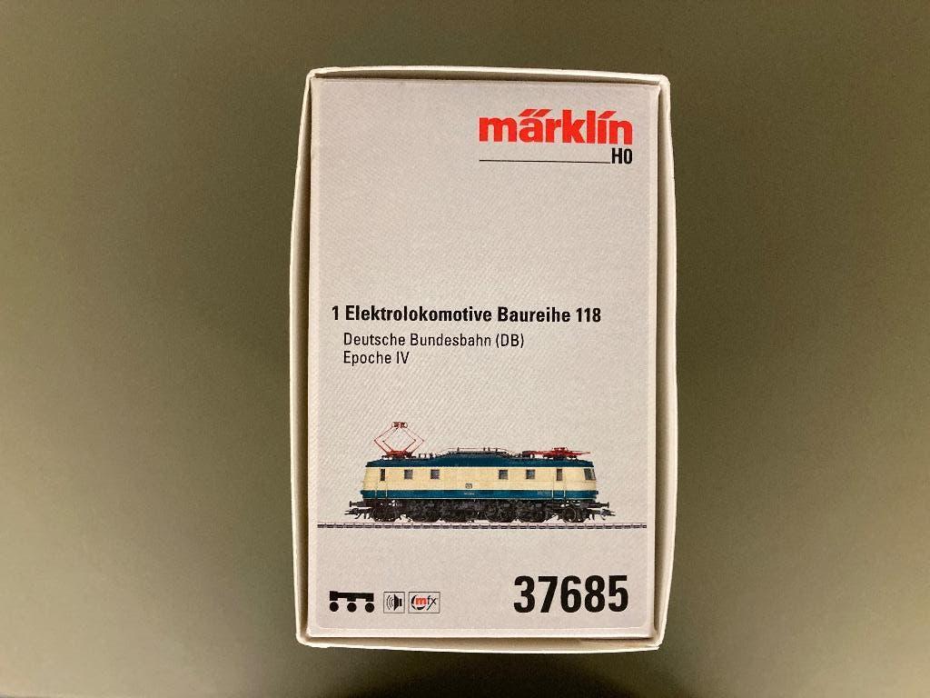 Märklin H0 / 37685 E-locomotief Baureihe 118 (DB) Lmtd., Hobby en Vrije tijd, Modeltreinen | H0, Wisselstroom, Gebruikt, Locomotief