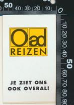 Sticker: Oad Reizen - Je ziet ons ook overal (2), Ophalen of Verzenden, Zo goed als nieuw, Bedrijf of Vereniging