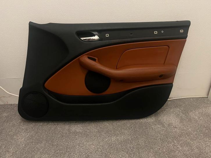 BMW E46 Touring Zimt deurpalen + Armsteun, Auto-onderdelen, Interieur en Bekleding, BMW, Gebruikt, Ophalen