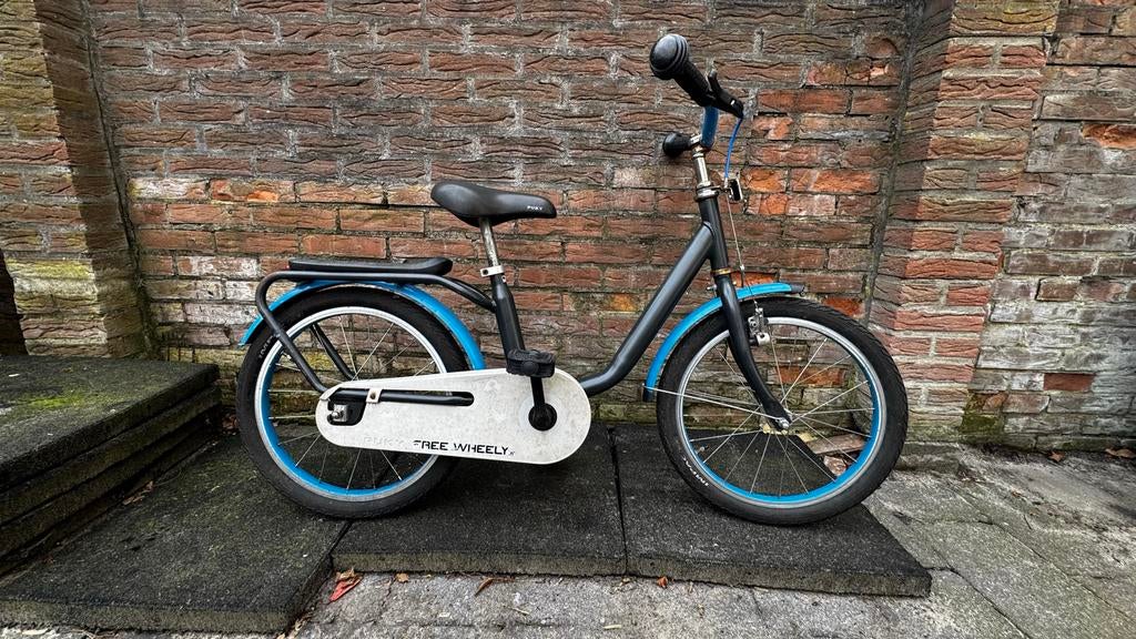 Puky kinderfiets 18 inch, Fietsen en Brommers, Fietsen | Kinderfietsjes, Ophalen, Gebruikt, 16 tot 20 inch, Zijwieltjes