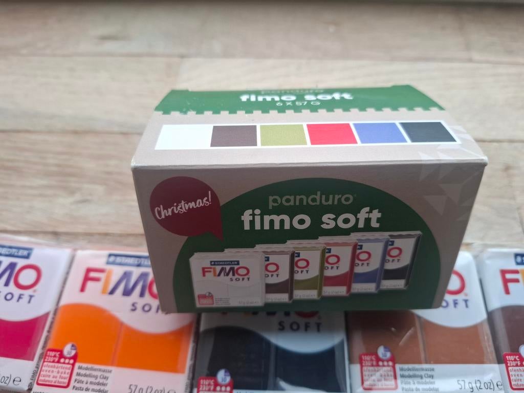 Fimo Soft klei set, Hobby en Vrije tijd, Ophalen, Nieuw, Meerkleurig
