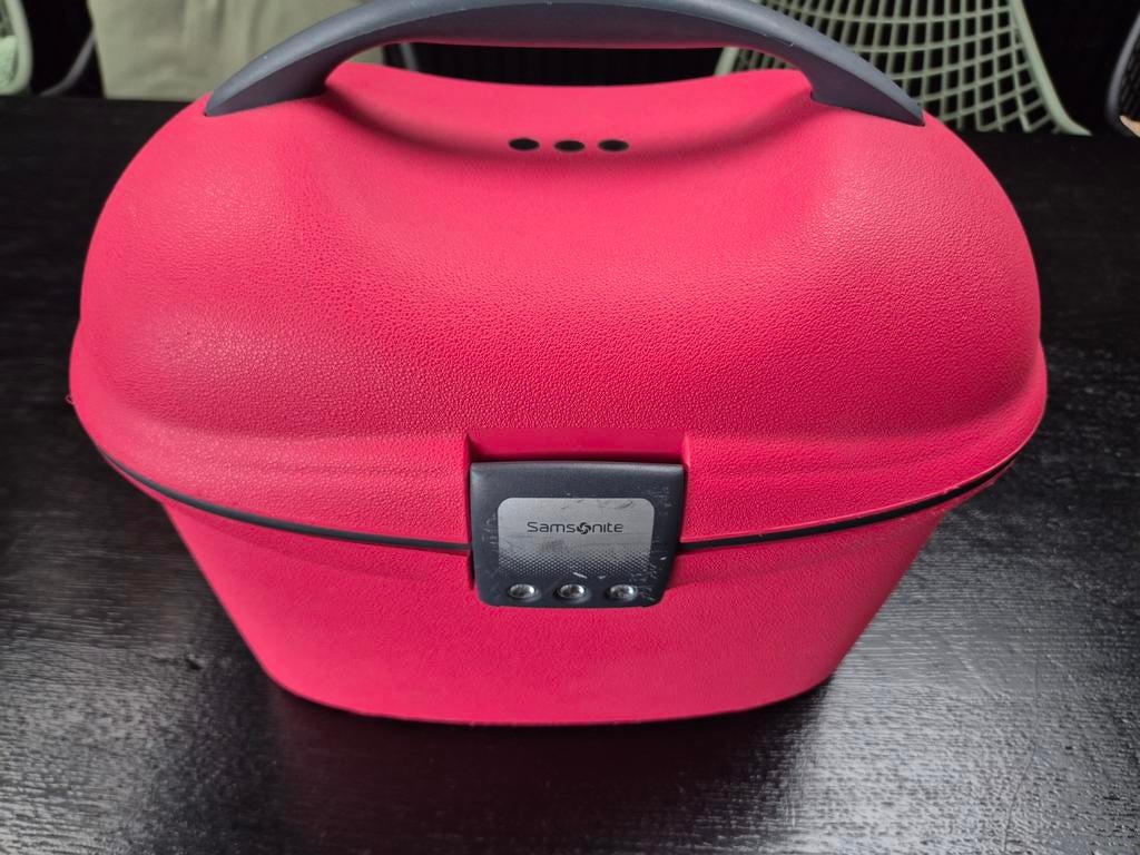 Samsonite Beautycase, Ophalen, Gebruikt, Met slot, Roze