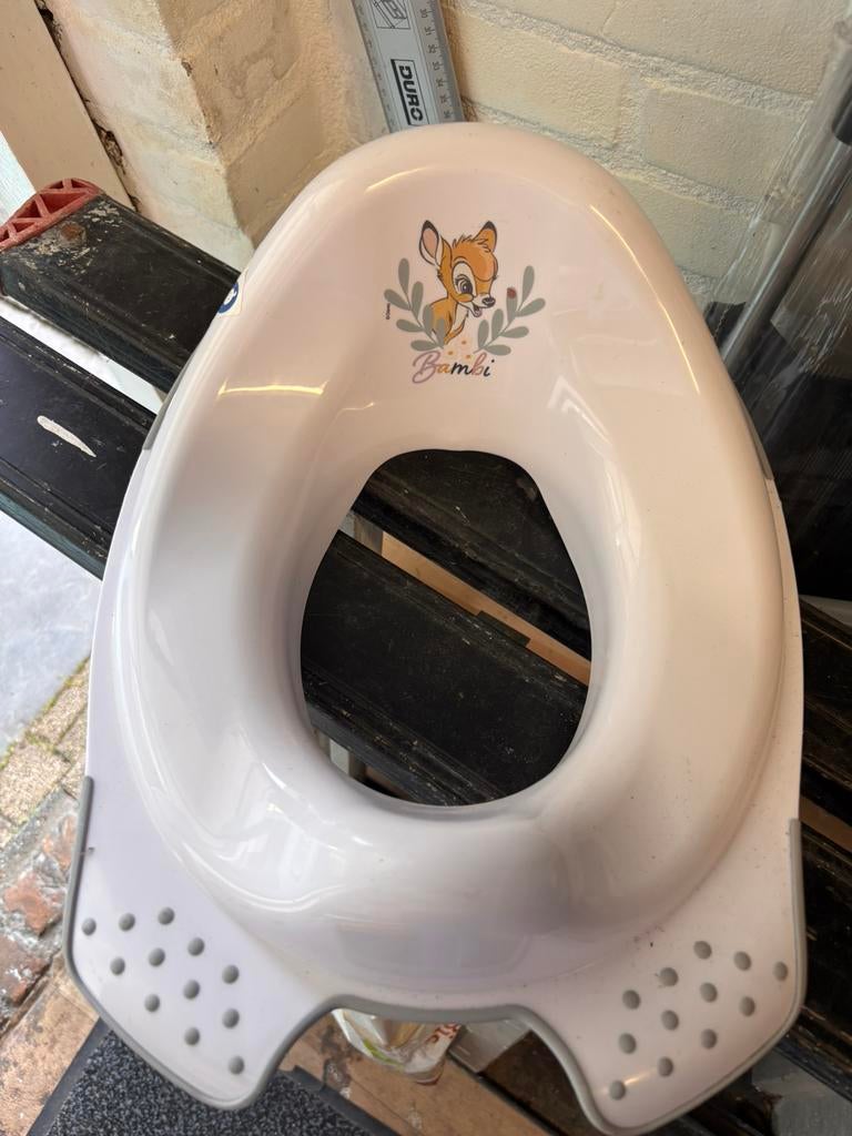 Toilettrainer / toiletverkleiner met Bambi, Ophalen, Zo goed als nieuw, Overige typen