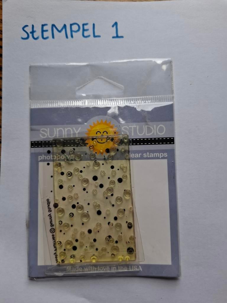 Stempel 1 stippen, Ophalen of Verzenden, Nieuw, Clearstamp