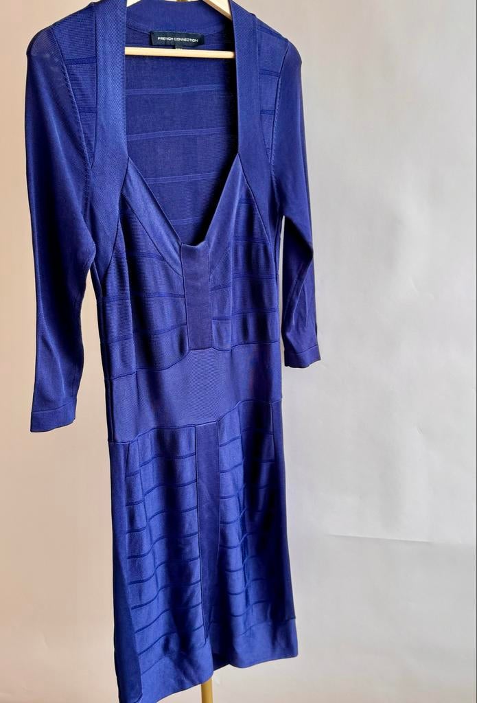 French Connection Bandage Jurk - Maat 40, Kleding | Dames, Maat 38/40 (M), Zo goed als nieuw, Knielengte, Verzenden