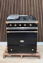 Prachtige Zwarte messing Lacanche Fornuis (Gratis bezorgen), 5258sh, Zo goed als nieuw, Energieklasse A of zuiniger, Gas