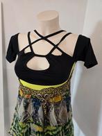 Save the Queen top, maat M, Maat 38/40 (M), Zwart, Zo goed als nieuw, Korte mouw