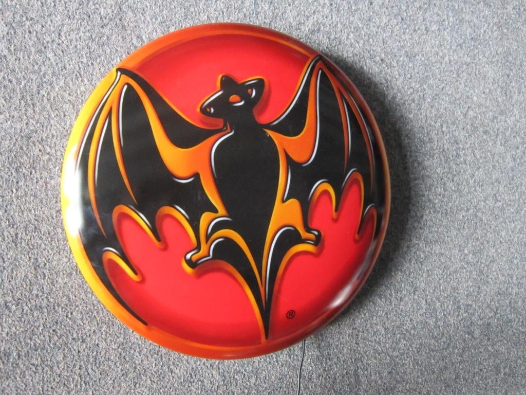 BACARDI LAMP LICHTRECLAME, Ophalen, Zo goed als nieuw, Lichtbak of (neon) lamp