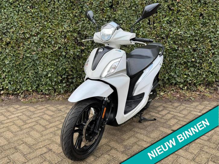 SYM Symphony ST 45km E5 Scooter WHITE BETAAL met in3, Fietsen en Brommers, Scooters | SYM, Gebruikt, Overige modellen, Benzine
