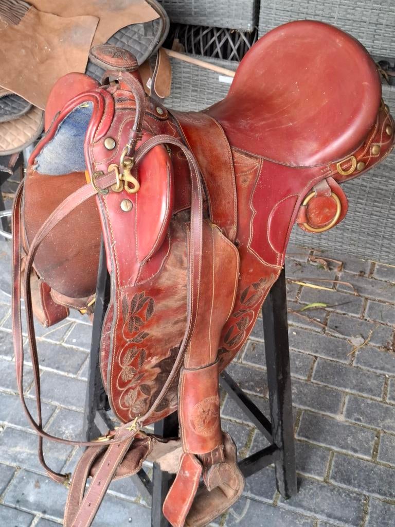 Australian Stockzadel., Dieren en Toebehoren, Ophalen, Gebruikt