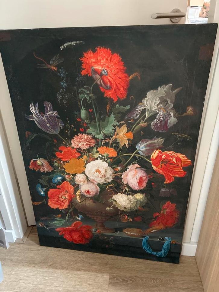 Canvas stilleven, Antiek en Kunst, Kunst | Schilderijen | Klassiek, Ophalen