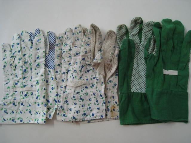 3 paar lichte tuinhandschoenen, met noppen aan binnenzijde, Ophalen of Verzenden, Nieuw, Overall