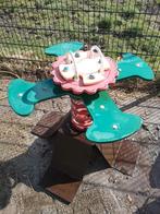 Wipkip veer speeltoestel buiten spelen, Ophalen