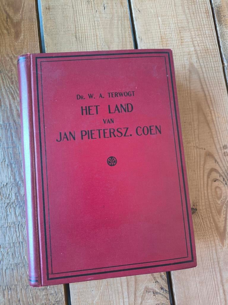 Het Land van Jan Pietersz. Coen - Dr. W.A. Terwogt, Boeken, Atlassen en Landkaarten, Gelezen, Overige atlassen, Overige gebieden