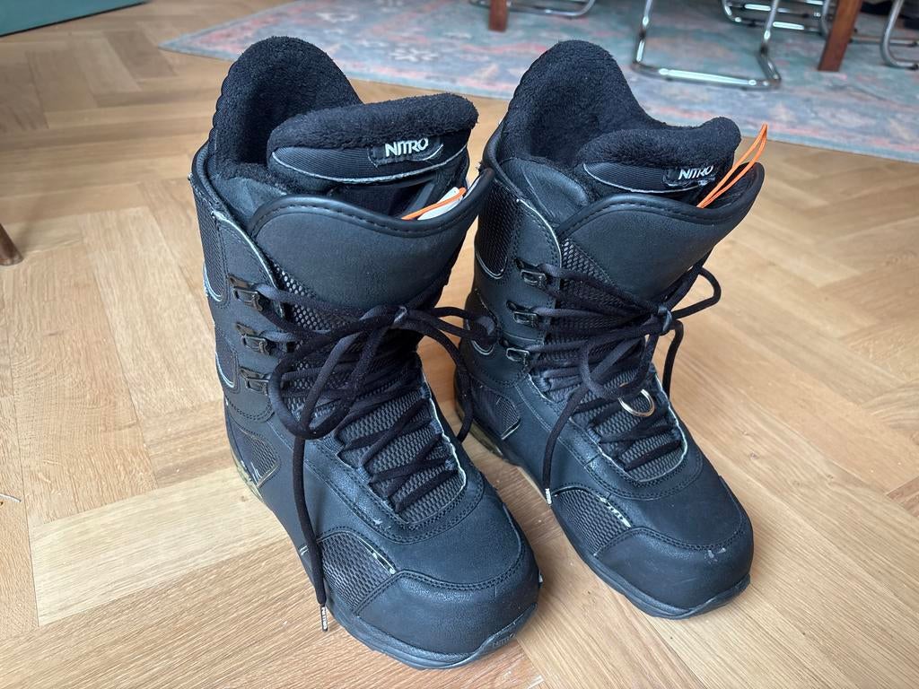 Snowboard schoenen Nitro Recoil maat 43 1/3, Sport en Fitness, Snowboarden, Ophalen of Verzenden, Gebruikt, Schoenen
