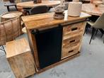 Magazijn leegverkoop dressoir Lotte mangohout goedkoop 275, Nieuw, Ophalen of Verzenden, Info@wkhome.nl, Argonweg 20 Amersfoort