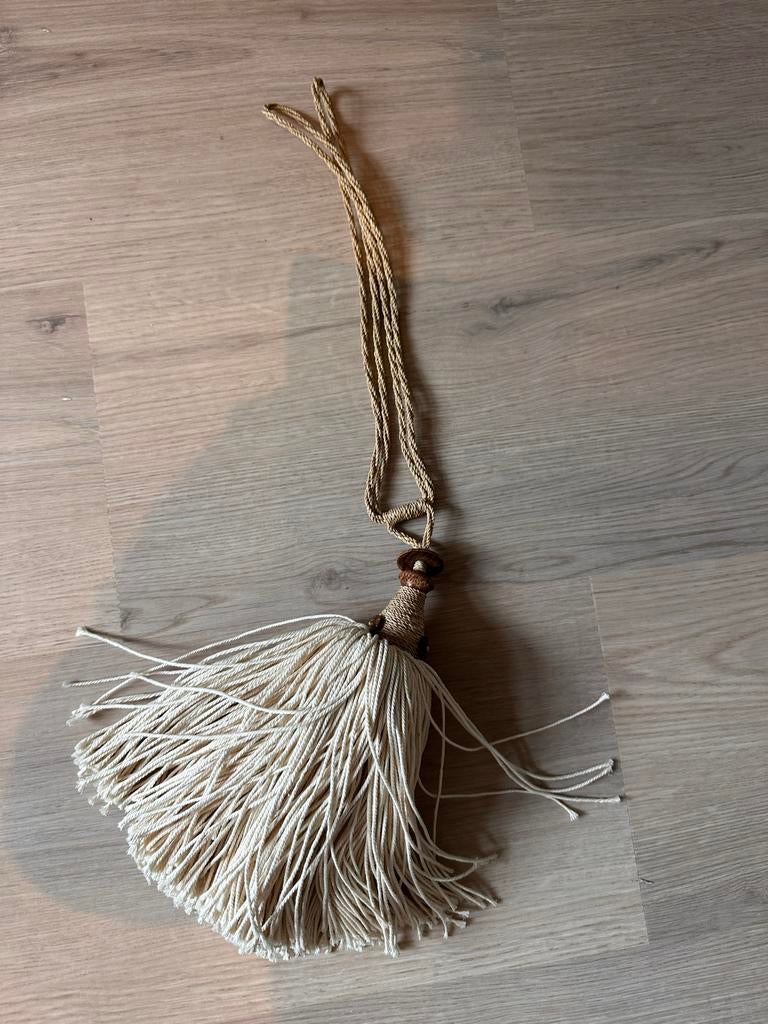 Decoratieve Embrasse Kwast van Katoen, Ophalen of Verzenden, Gebruikt