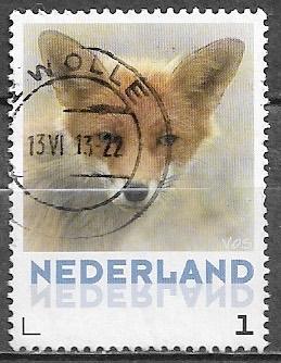 NL zegel Zoogdieren - Vos - 2013, Postzegels en Munten, Postzegels | Nederland, Verzenden, Na 1940, Gestempeld