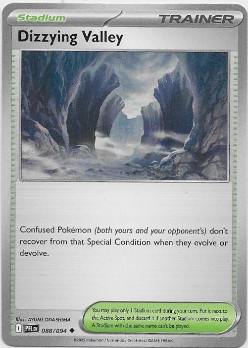 Phantasmal Flames,  Dizzying Valley [uncommon] 88/94, Verzenden, Nieuw, Losse kaart