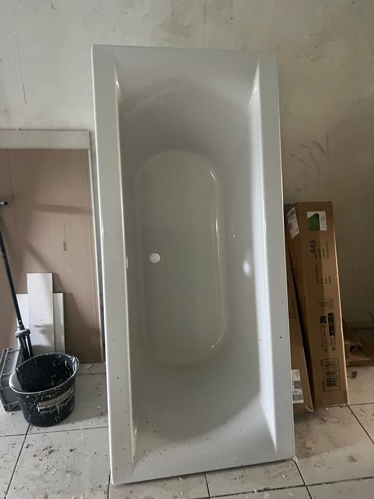 Ligbad 180x80 cm met afvoer en poten, Ophalen, Nieuw, Bad