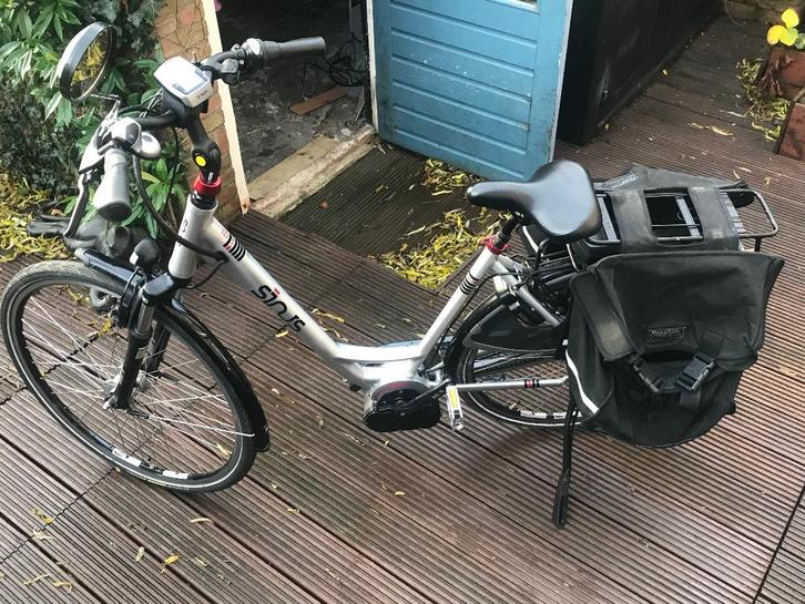 Sinus B2 electrische fiets echt een topmerk., Fietsen en Brommers, Elektrische fietsen, Gebruikt, Overige merken, 55 tot 59 cm