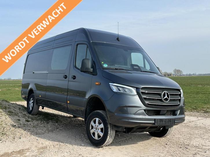 Mercedes-Benz Sprinter 319 CDI 191 PK 4x4 AUTOMAAT FACELIFT, Auto's, Bestelauto's, Bedrijf, Te koop, 4x4, ABS, Achteruitrijcamera