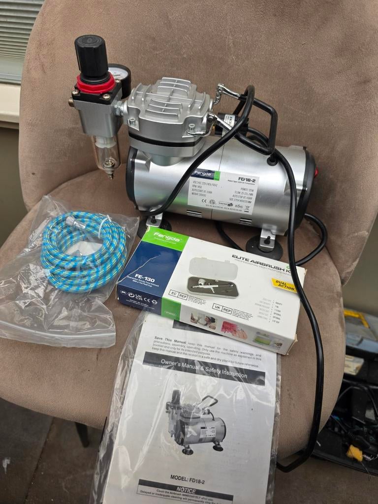 Air bruch, Hobby en Vrije tijd, Overige Hobby en Vrije tijd, Ophalen of Verzenden, Nieuw