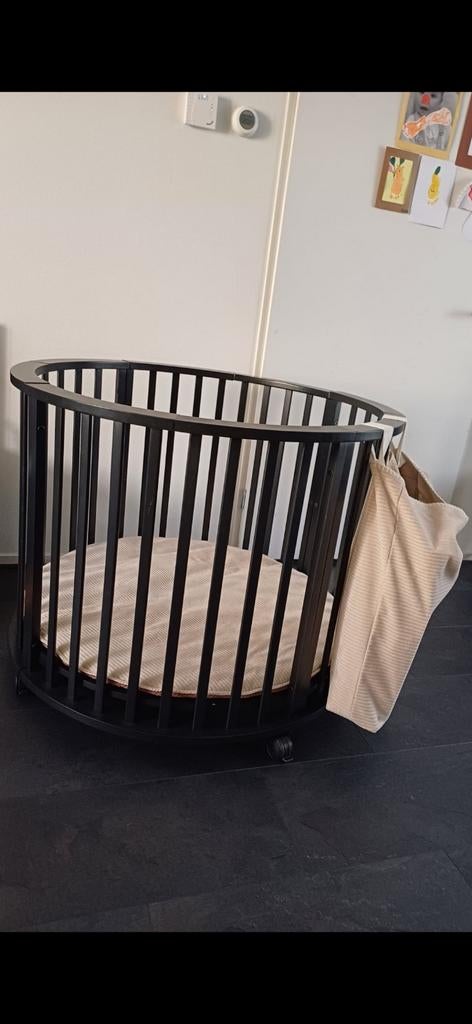 Mooie ronde box zwart, Kinderen en Baby's, Boxen, Ophalen, Zo goed als nieuw, Rond