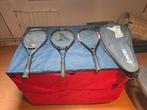 3 complete tennisracket,s compleet zie foto,s., Sport en Fitness, Tennis, Ophalen, Racket, Overige merken