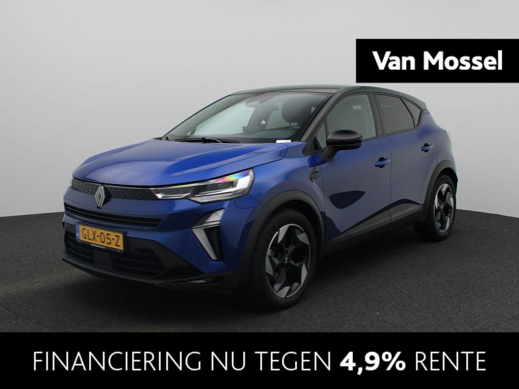 Renault Captur 1.6 E-Tech Full Hybrid 145Pk Techno | Google, 1345 kg, Stof, Gebruikt, Blauw