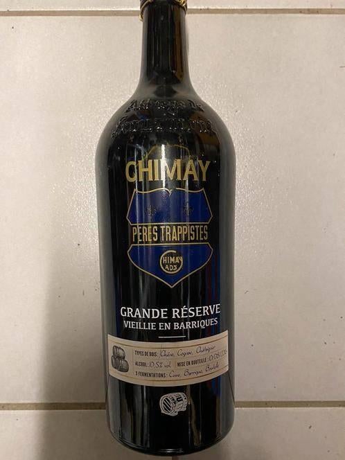 Chimay grande reserve vieillie en barriques 75 cl, Verzamelen, Ophalen of Verzenden, Nieuw, Flesje(s), Overige merken