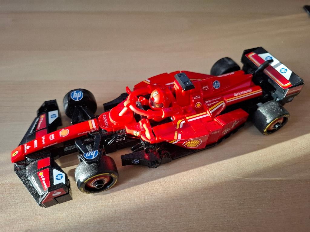 Lego Speed Champions 77242 - Ferrari SF-24 F1, Lego, Zo goed als nieuw, Compleet, Complete set