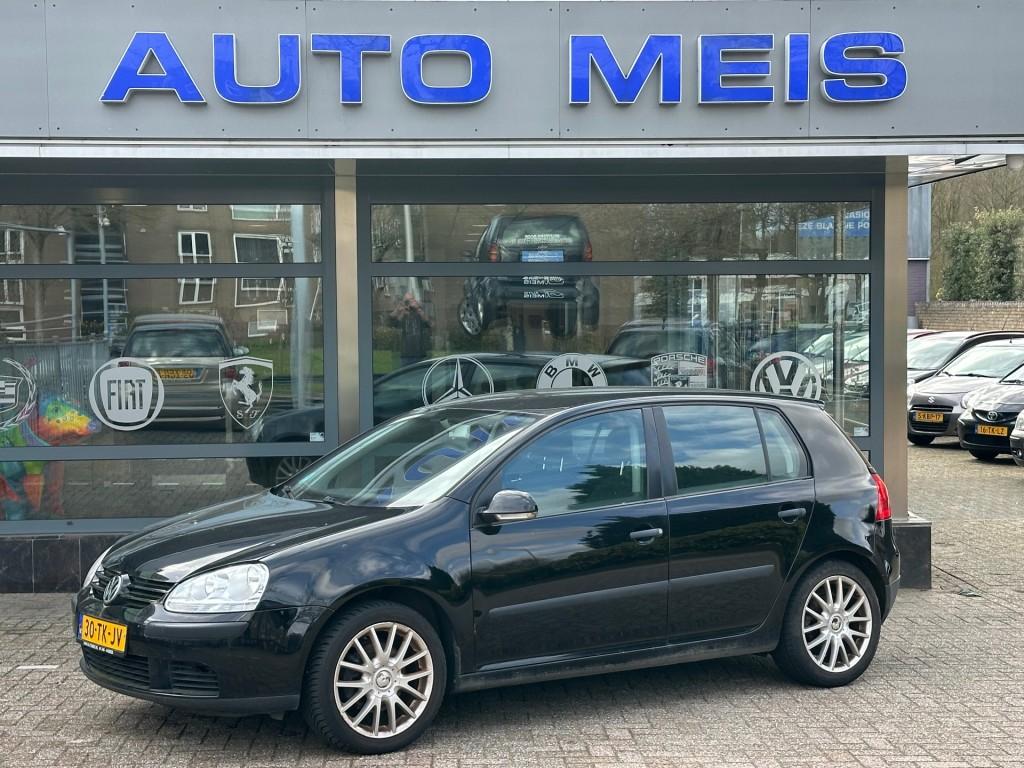 Volkswagen GOLF 1.6 FSI SPORTLINE Geen APK Auto Zo Meenemen, Auto's, Voorwielaandrijving, Gebruikt, 4 cilinders, Zwart