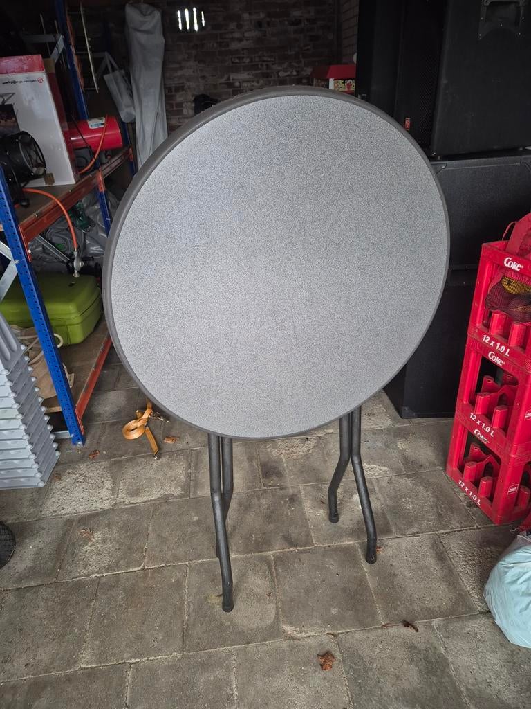 Statafel grijs, Huis en Inrichting, Tafels | Eettafels, Ophalen