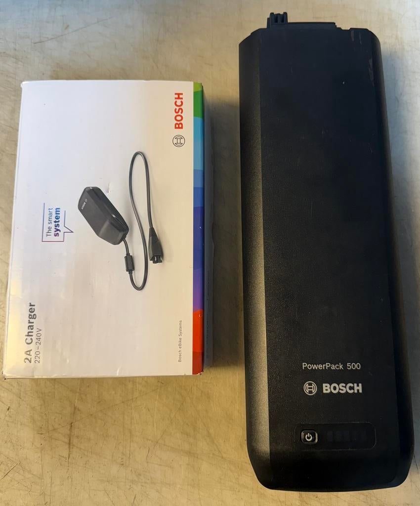 Bosch PowerPack 500 Bagagedrager smart Systeem, Fietsen en Brommers, Fietsaccessoires | Fietsaccu's, Ophalen of Verzenden, Zo goed als nieuw