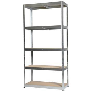 2 GAMMA opbergrekken / stellingkasten met 7 planken, Ophalen of Verzenden, Gebruikt