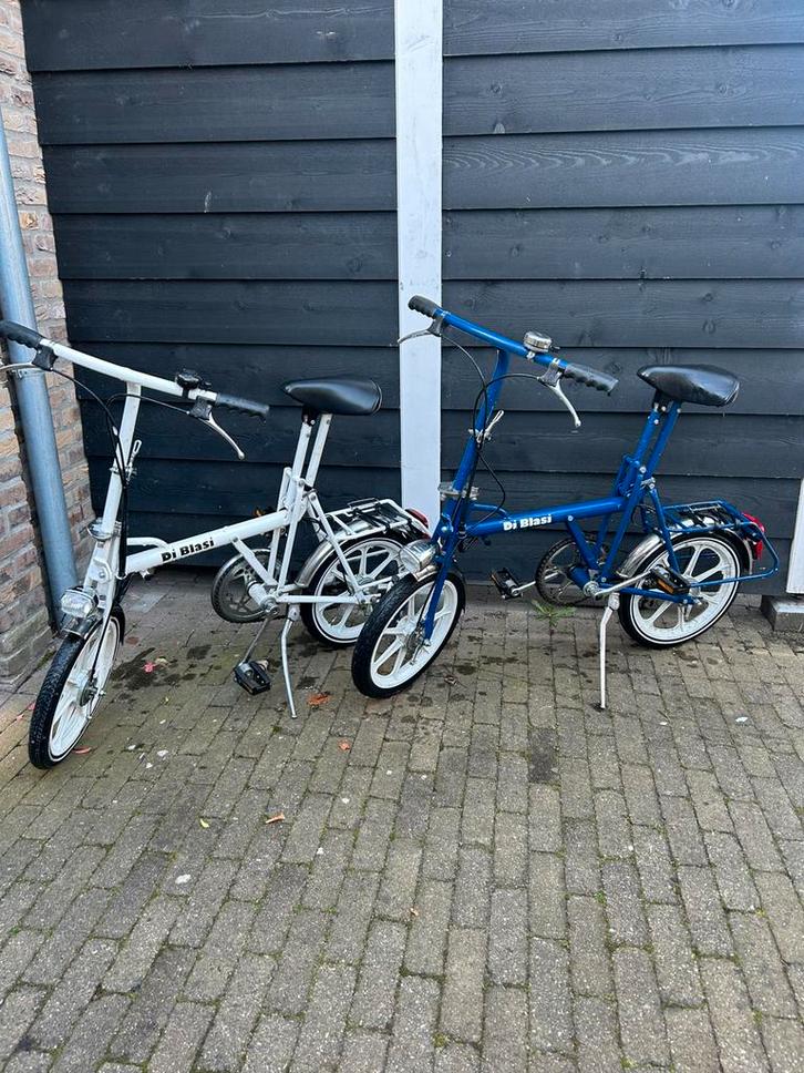 4 stuks Di Blasi vouwfiets, Fietsen en Brommers, Fietsen | Vouwfietsen, Zo goed als nieuw, 20 inch of meer, Ophalen