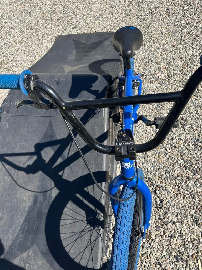 Haro BMX Fiets - Blauw, 20 inch, 16 tot 20 inch, Staal, Velgrem, Stuur 360° draaibaar
