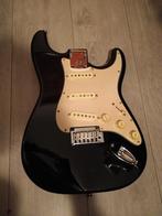 Squier standard series stratocaster body in metallic zwart, Ophalen of Verzenden